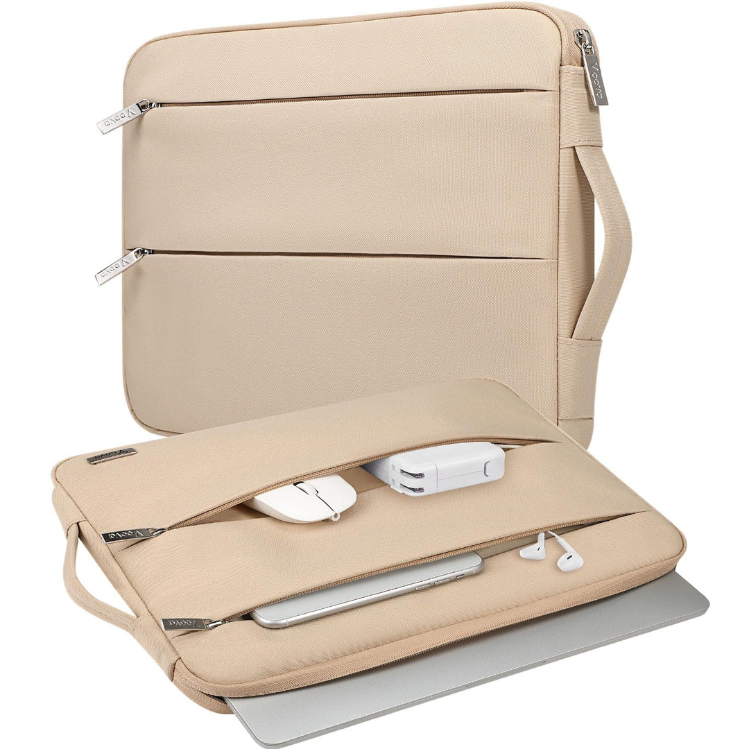 11 11.6 12 Inch Laptop Sleeve Case,Slim Computer Cover Bag Compatible with MacBook Air 11,Mac 12,Surface Pro 9 8 7/Laptop Go 2 3,HP Acer Asus Samsung Chromebook 4,Dark Grey