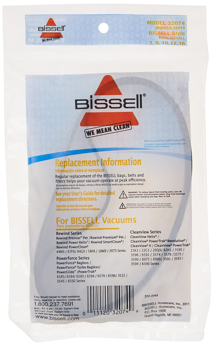 Replacement Belts, 2 Count (Pack of 1)