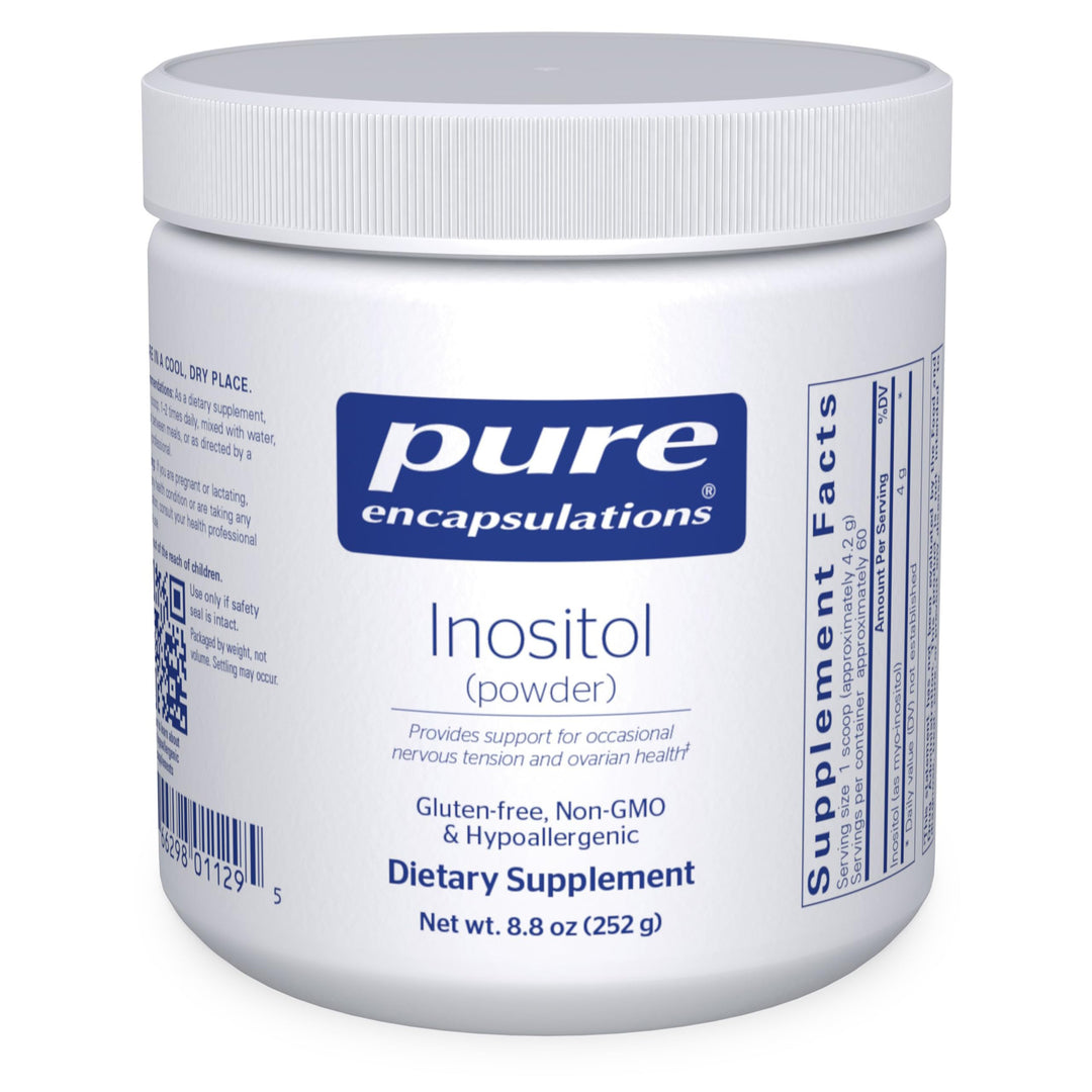 Inositol (Powder) - Supplement to Support Energy, Nervous System & Ovarian Function* - with Myo-Inositol - 8.8 Ounces