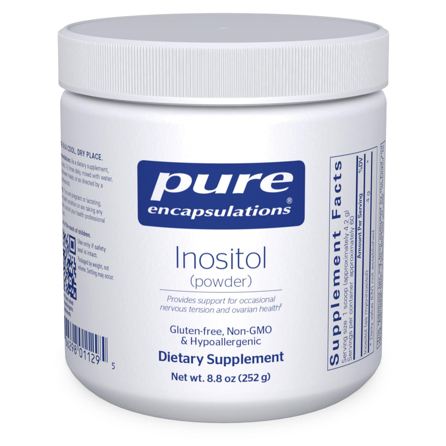 Inositol (Powder) - Supplement to Support Energy, Nervous System & Ovarian Function* - with Myo-Inositol - 8.8 Ounces