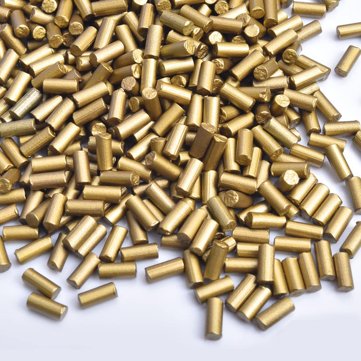 (2.25mm) 60g/Pack(Approx450~500pcs) Ferrocerium Lighter Flint Stone for Petrol or Gas Lighters Accessories #FLQ178-B/G Gold