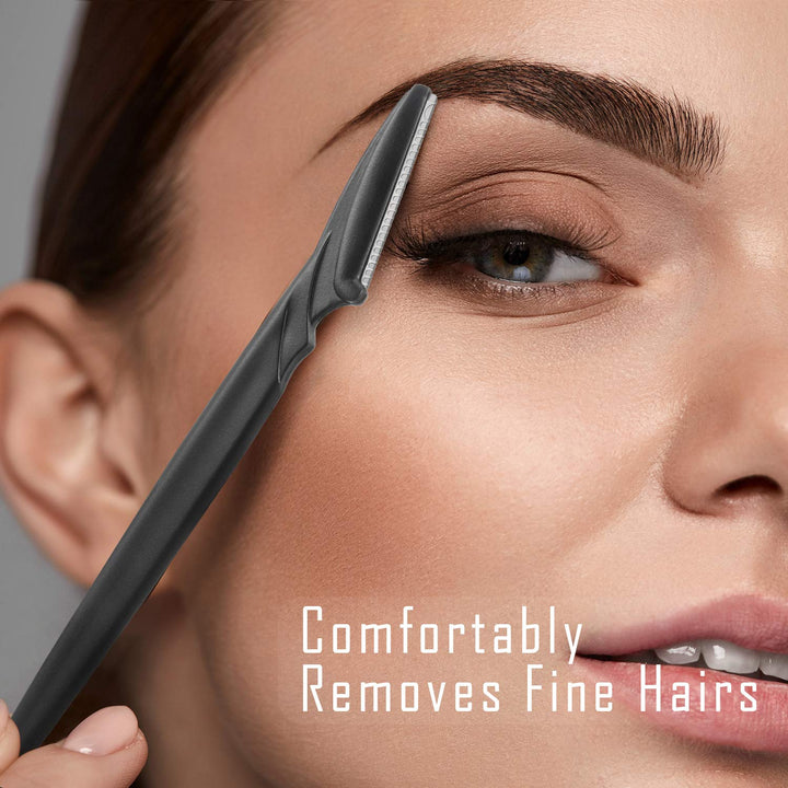 24 Pieces Women Facial Razor Eyebrow Razor Shaper Shaver for Women and Men