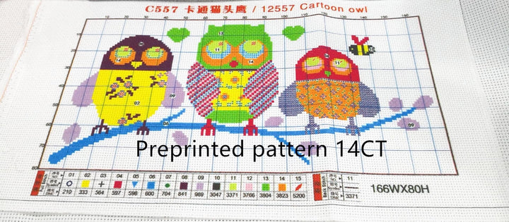 Stamped Cross Stitch Kits Preprinted Pattern Full Range of Embroidery Starter Kits for Beginner Adults Religious Figure (Stamped 14CT)