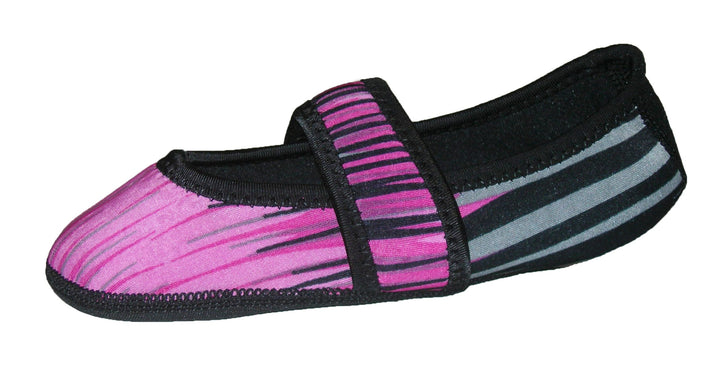 Betsy Lou Women's Shoes, Foldable & Flexible Flats, Slipper Socks, Travel Slippers & Exercise Shoes, Dance Shoes, Yoga Socks, House Shoes, Indoor Slippers, Pink Aurora, Small
