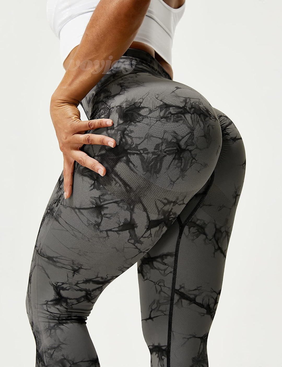 Seamless Leggings for Women High Waist Yoga Pants, Scrunch Butt Lifting Elastic Tights