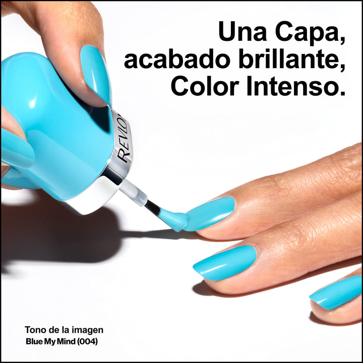 Ultra HD Snap Nail Colors, Natural Rich Glossy Nail Polish, 100% Vegan Formula, No Base and Top Coat Needed, 009 No Drama, 0.27 fl. Oz.