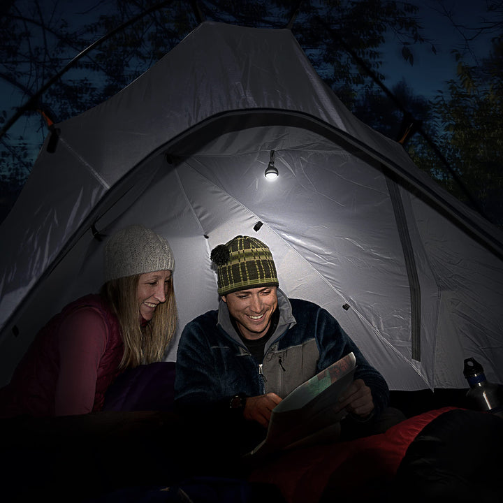 Moonlit LED Micro Lantern, Mini Swivel Light with Clip, White LED