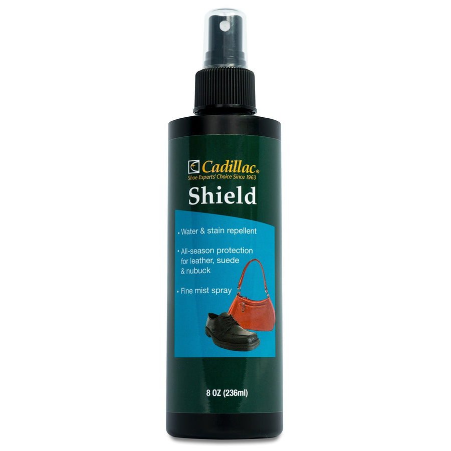 Shield Water and Stain - Leather and Fabric Protector Spray - Great for Shoes - 8 oz - Non Aerosol - Waterproof and Protect Suede, Leather, Nubuck, Fabric, Nylon, Polyester & More