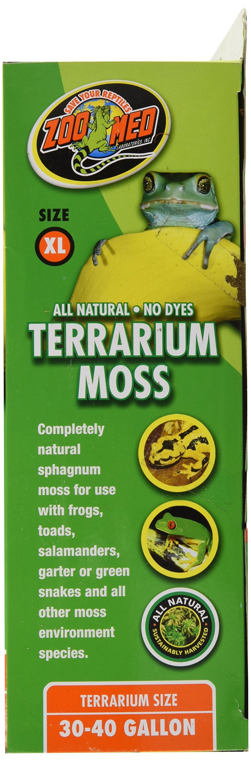 Terrarium Moss 30-40 Gallons