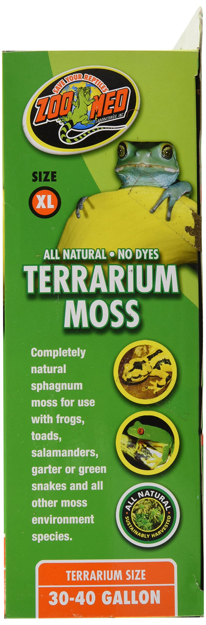 Terrarium Moss 30-40 Gallons