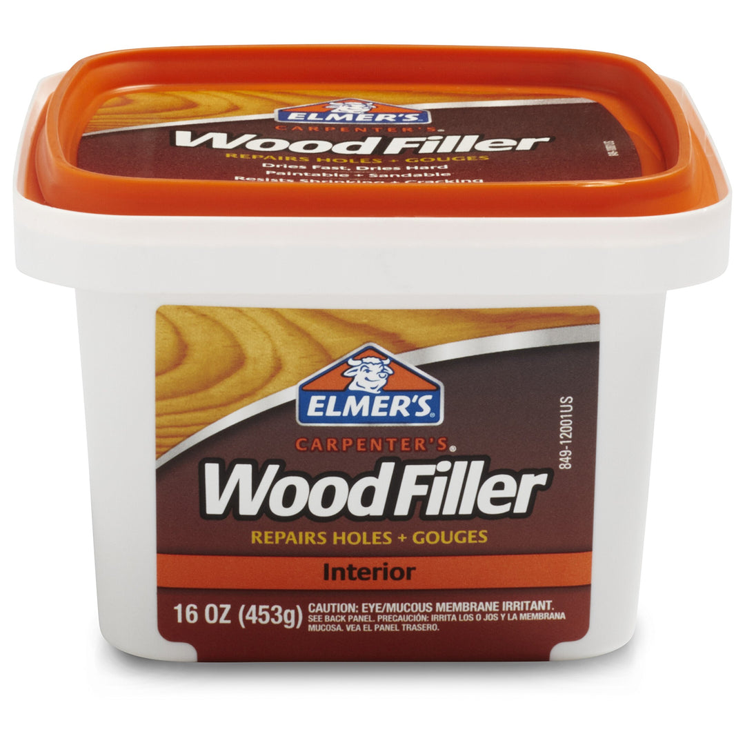 Elmer's E849D8 16 Oz Carpenter's Interior Wood Filler