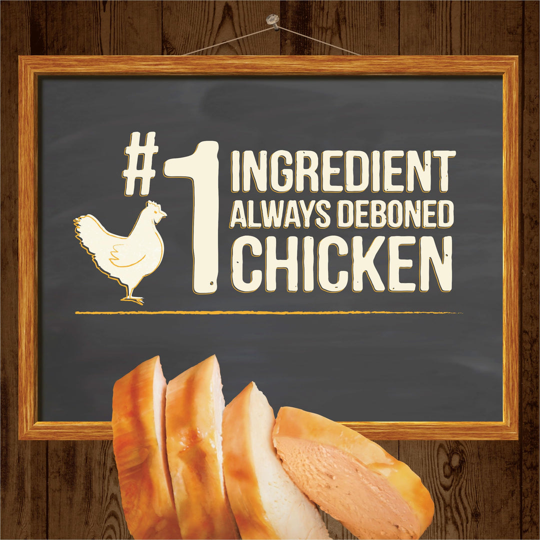 Power Bites Natural Soft And Chewy Real Meat Dog Treats, Grain Free Snack With Real Chicken Recipe - 6 oz. Bag