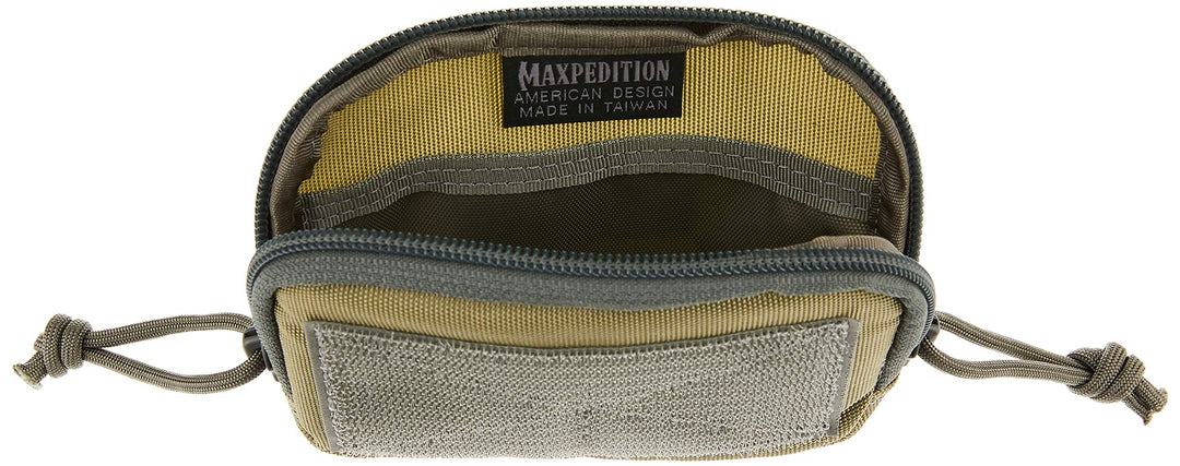 MAXPEDITION Hook-&-Loop 3 x 5 Zipper Pocket (Khaki-Foliage)