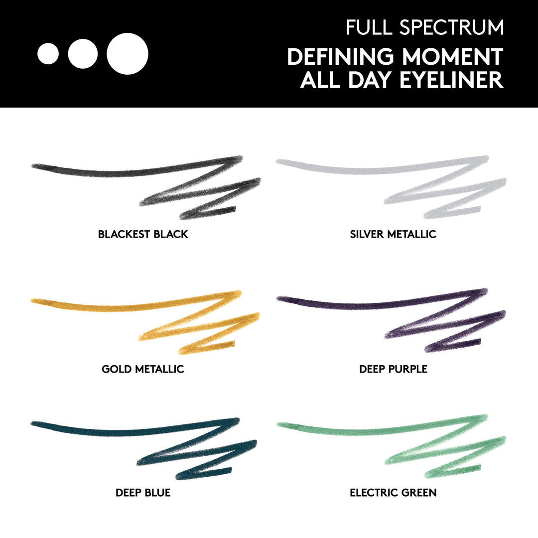 Defining Moment, All Day Eyeliner, Gold Metallic, 0.012 Ounce