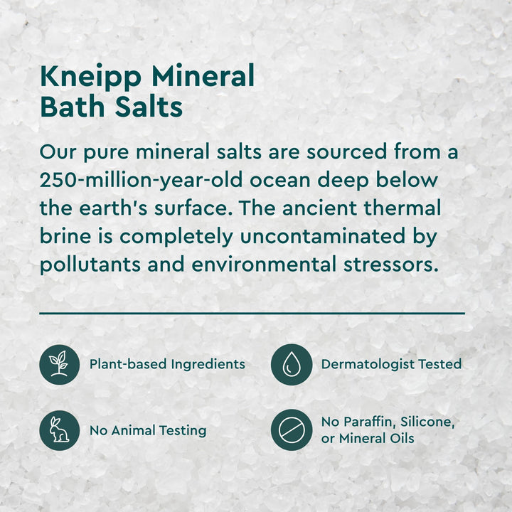 Joint & Muscle Mineral Bath Salt with Arnica - Rejuvenate Joints & Muscles - 17.6 oz - Up to 10 Baths