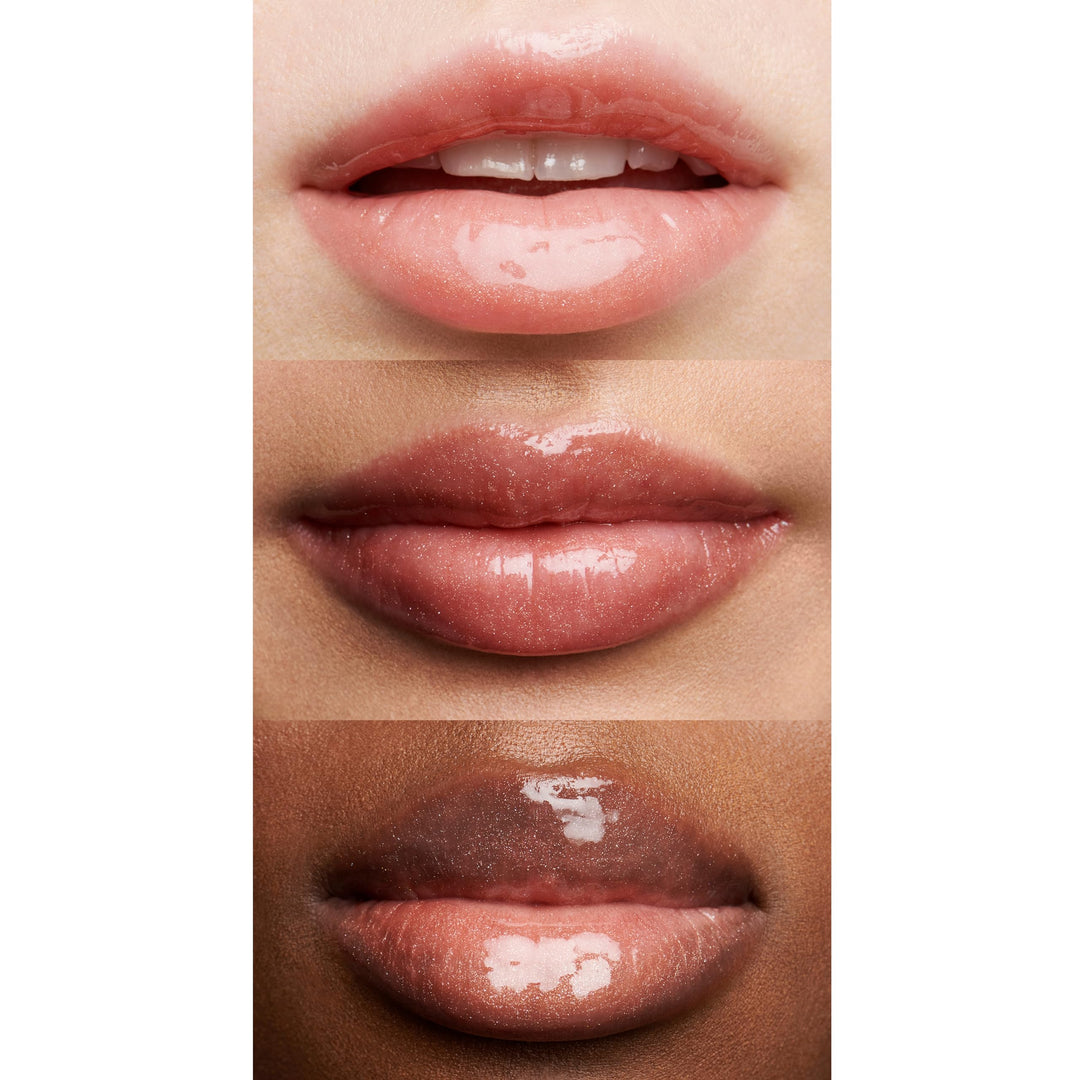 Lip Lacquer, Nourishing, Non-Sticky Ultra-Shine Lip Gloss With Sheer Color, Infused With Vitamins A & E, Vegan & Cruelty-Free, Mauve Glitz