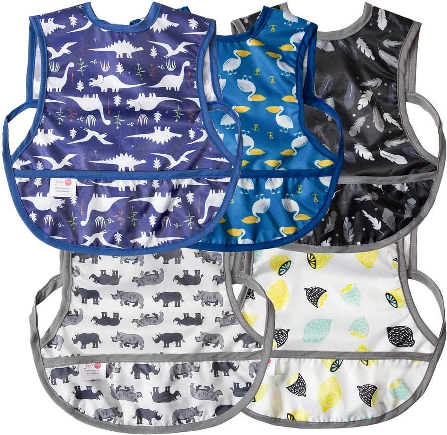 Baby Bibs/Baby Boy Bibs for Eating Waterproof Bibs Baberos Para Bebe Niño, Toddler Bibs Baby Bib Baby Smock For Eating Waterproof Bibs For Baby Boy Baby Boy Bibs 6-12 Months