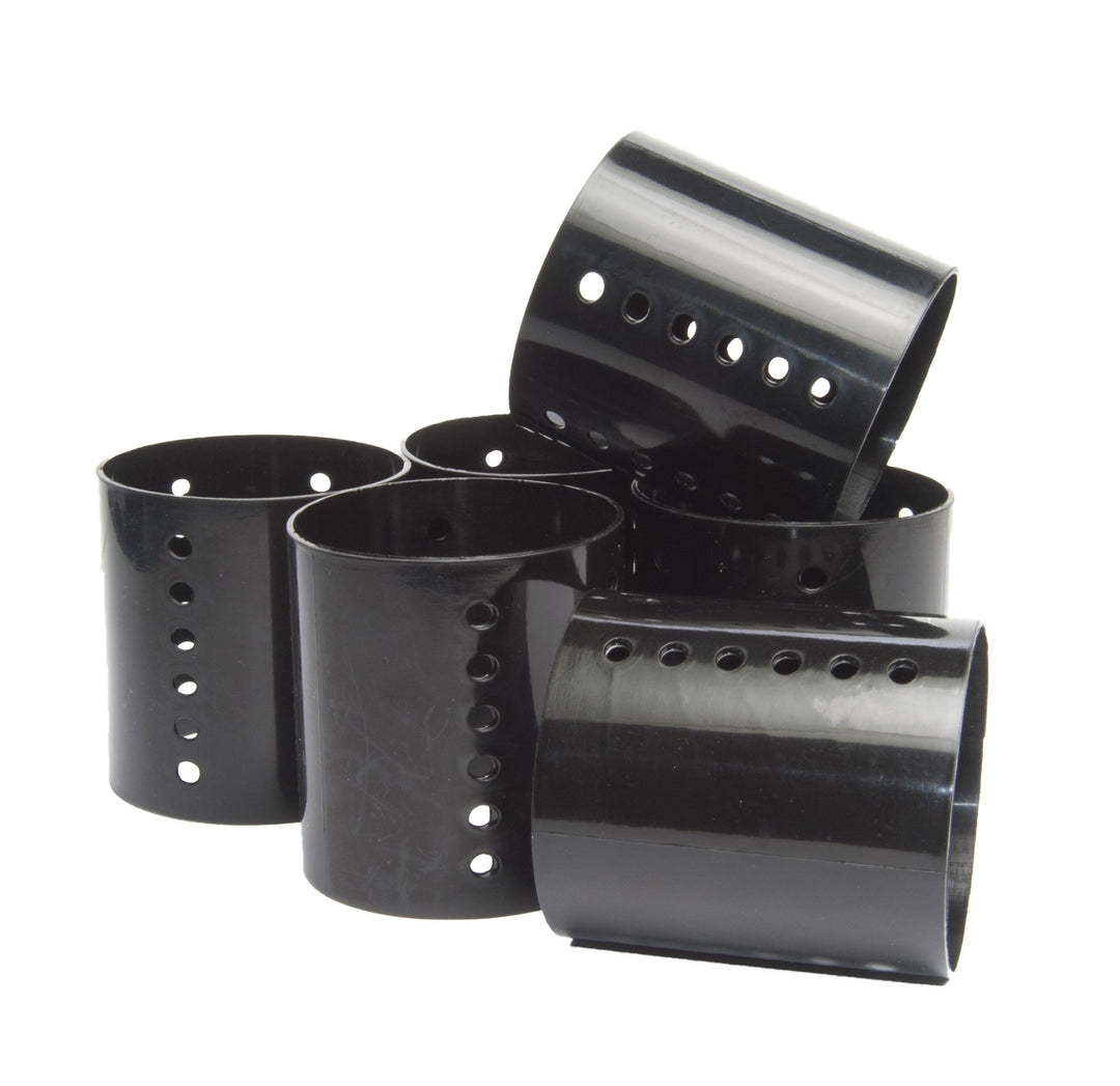 Magnetic Roller, Black, 2-1/2 Inch, 6 Count