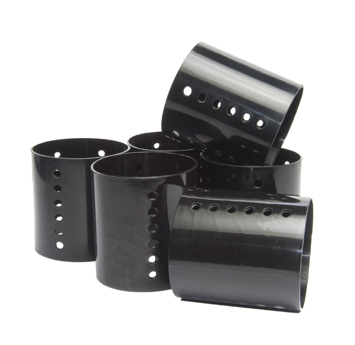 Magnetic Roller, Black, 2-1/2 Inch, 6 Count