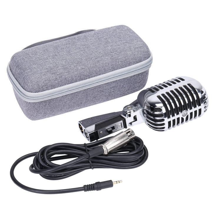 Hard Carrying Case Compatible with Shure Super 55 Deluxe Vocal Microphone (Case Only,for Super 55)