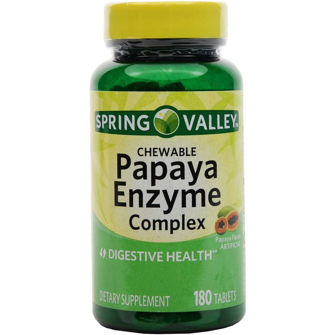 - Papaya Enzyme, 180 Chewable Tablets