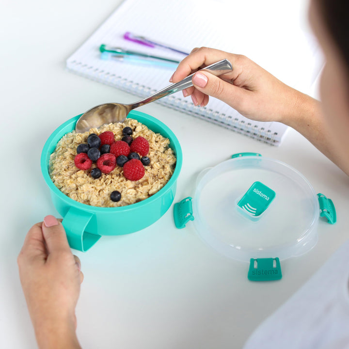 Microwave Breakfast Bowl, 850ml, Colors May Vary