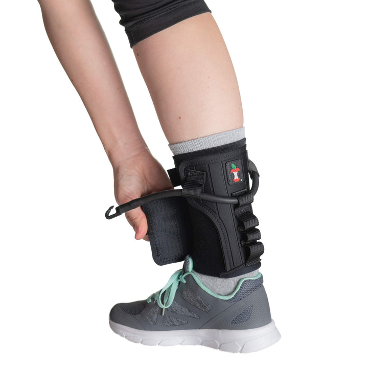 FootFlexor Foot Drop Brace for Walking, Soft Ankle Foot Orthosis for Men and Women, XSmall - Small