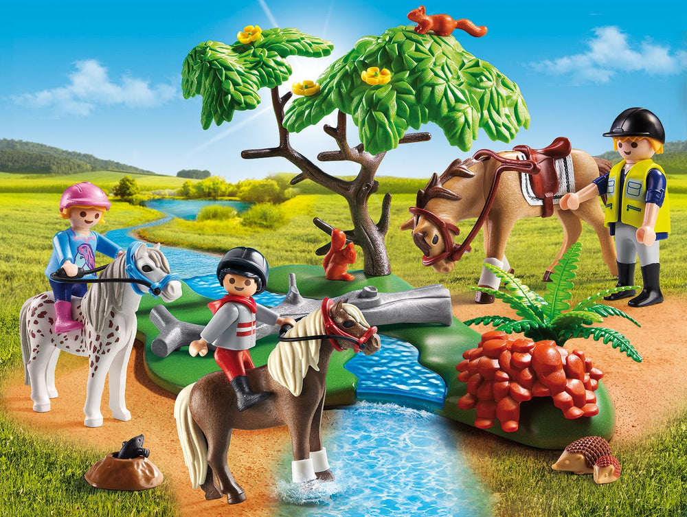 Country Horseback Ride Playset