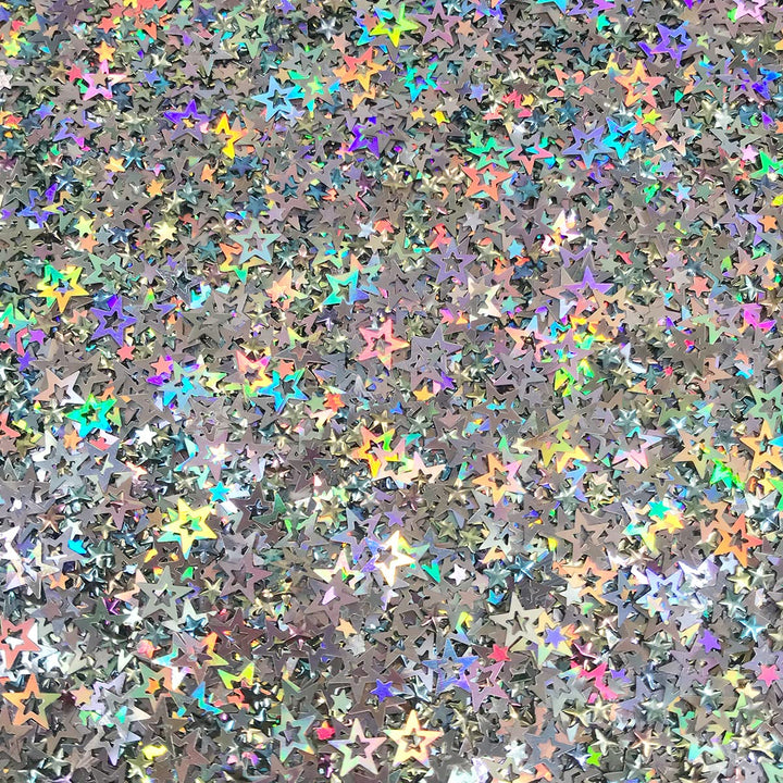 10 Grams Holographic STARS Cosmetic Glitter Festival Rave Beauty Makeup Face Body Nail