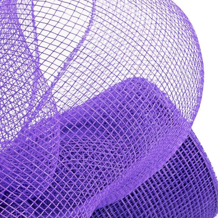 Purple Deco Mesh Wreath Decor - 10 x 10 Yards, Decorative Ribbon Roll, Swag, Tree Topper, Bows, Gifts, Garlands, Presents, Mardi Gras, Easter