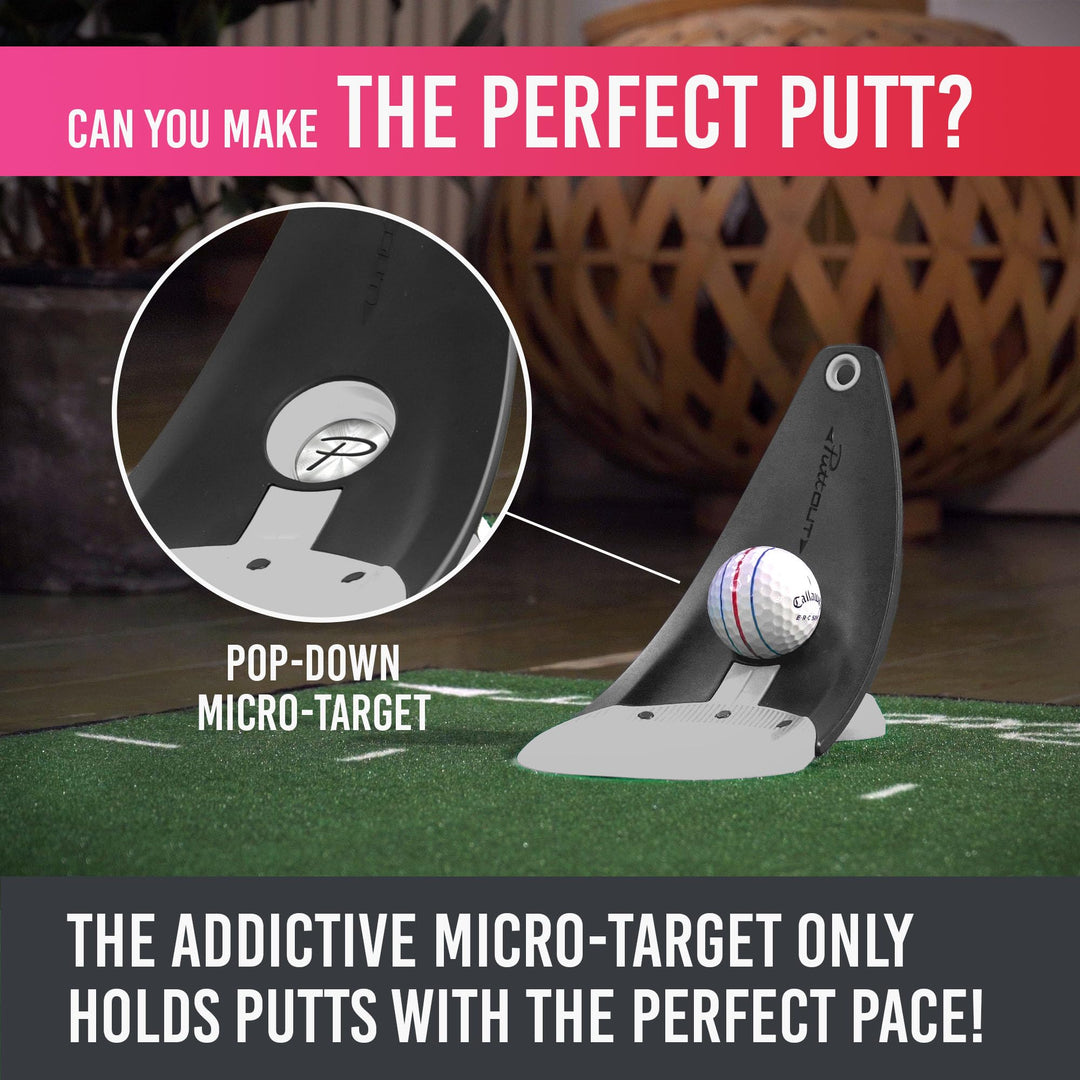 Premium Pressure Putt Trainer - Perfect Your Golf Putting (Stone)