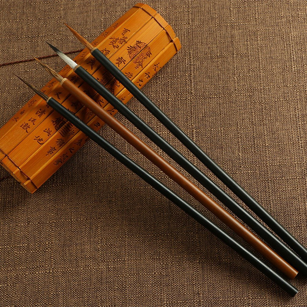 UE Store Set of 4 Chinese Painting Brushes Set Flower Bird Line-Drawing Brushes