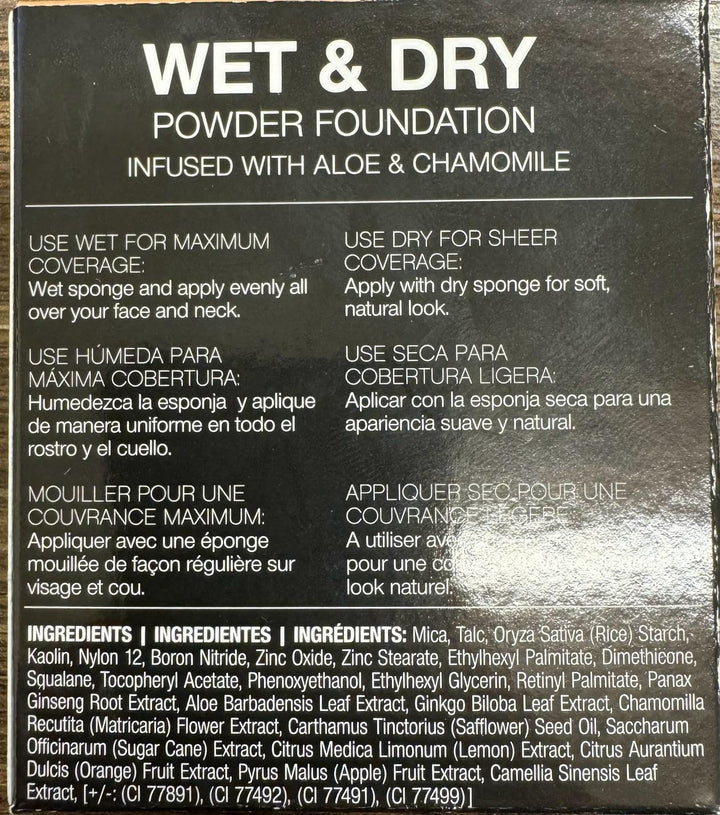 Dual Wet and Dry Foundation with sponge and Mirror, Squalane Infused, Apply Wet for Maximum Coverage or Dry for Light Finishing and Touchup, Minimizes Fine Line, All day Wear, Laurel Nude