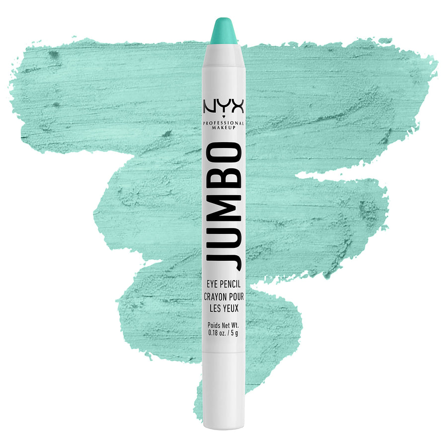 PROFESSIONAL MAKEUP Jumbo Eye Pencil, Eyeshadow & Eyeliner Pencil - Macaroon (Mint)