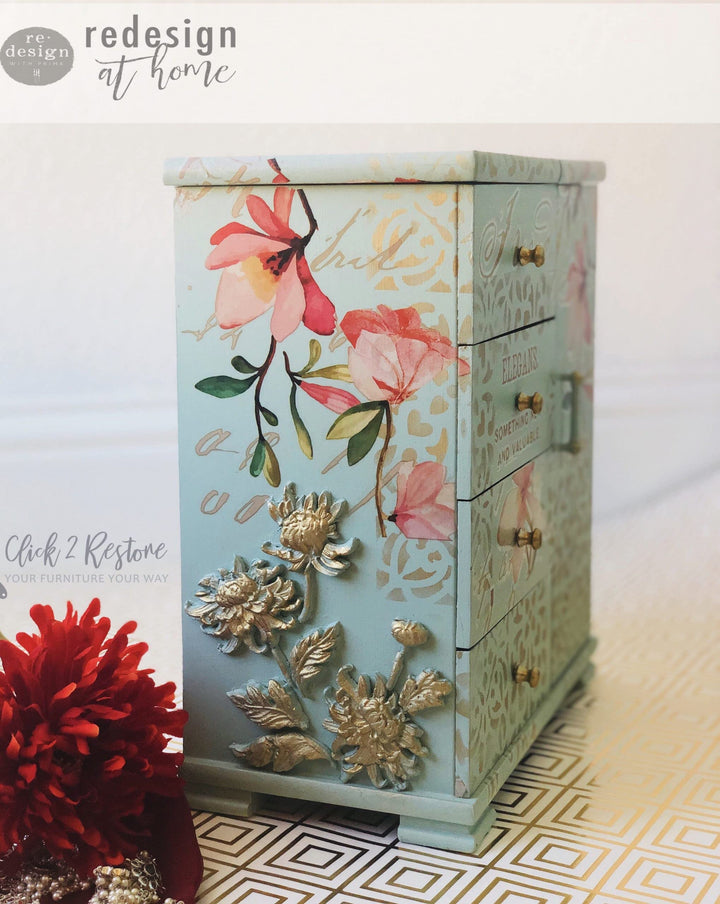REDESIGN MOULD 5X8 BOTAN FLRL, Botanist Floral