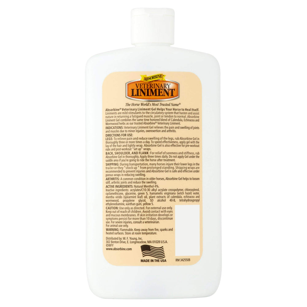 Vet Liniment Gel 12 oz.