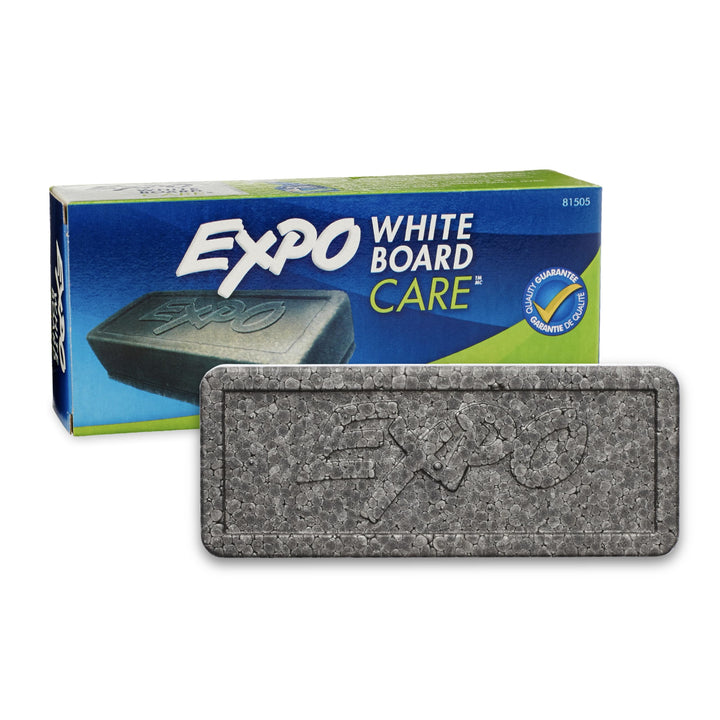 Dry Erase, Soft Pile Block Whiteboard Eraser, 5-1/8 in. x 1-1/2 in.