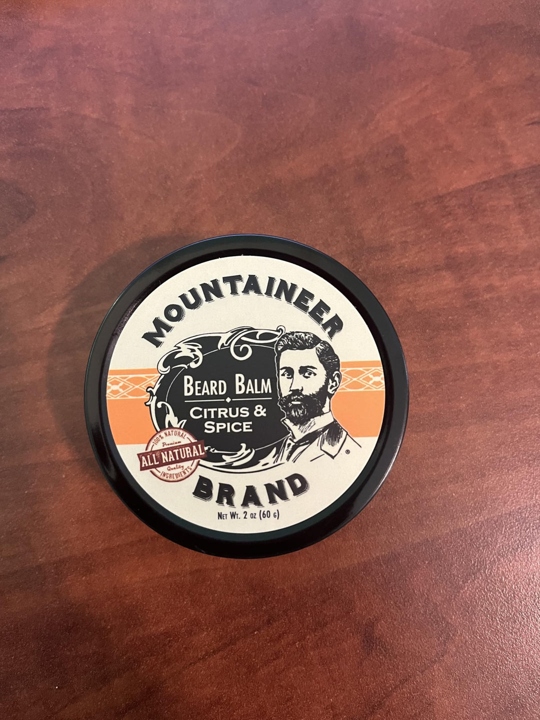Beard Grooming Kit for Men | Beard Oil, Conditioning Balm, Wash, Brush | Mustache Growth Essentials | WV Citrus & Spice Scented