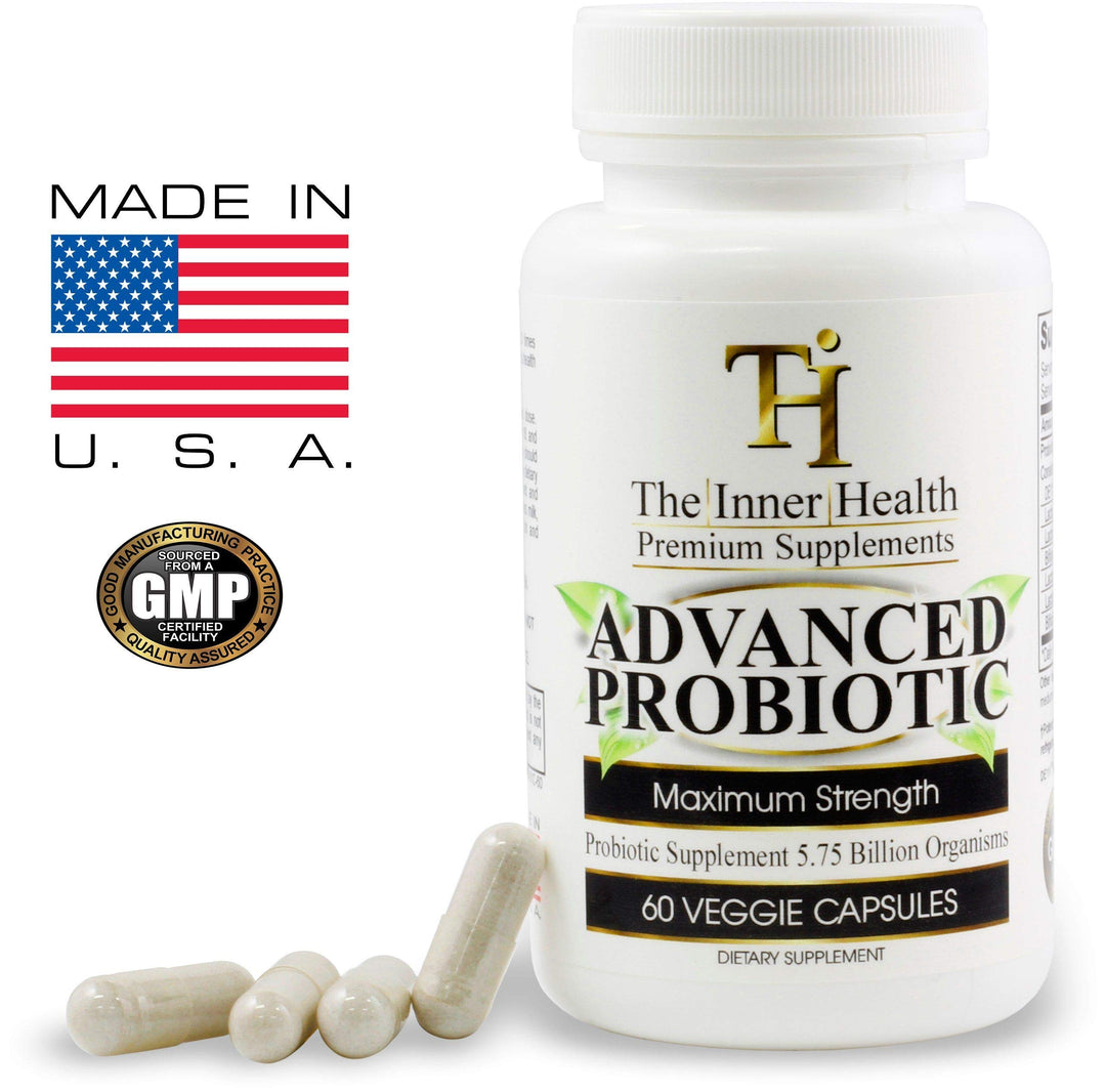 Advanced Probiotics for Women & Men to Support Healthy Gut & Immune System; 5.75 Billion Organisms; Bacillus Subtilis Lactobacillus Rhamnosus Acidophilus Probiotic L. Casei and More