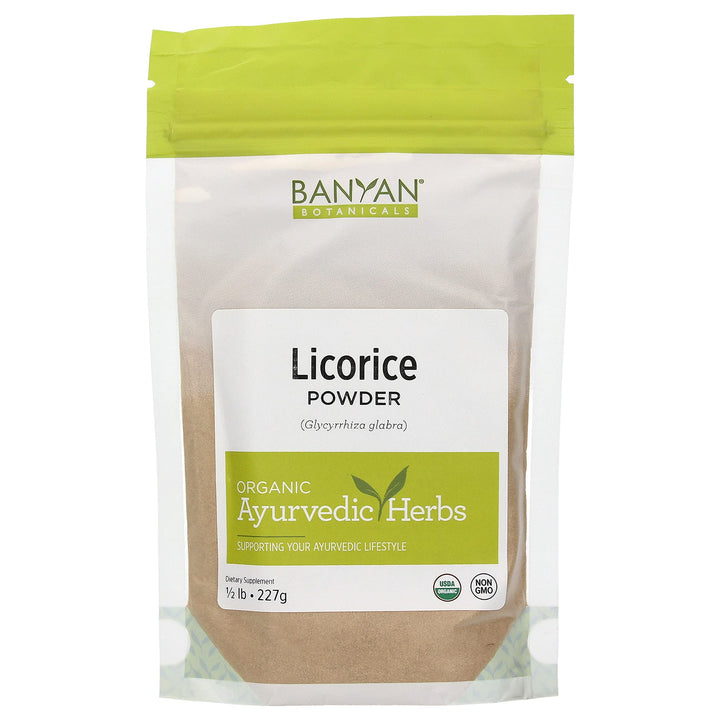 Licorice Root Powder, 1/2 Pound - USDA Organic - Glycyrrhiza glabra - Ayurvedic Herb for Lungs, Skin, & Stomach …