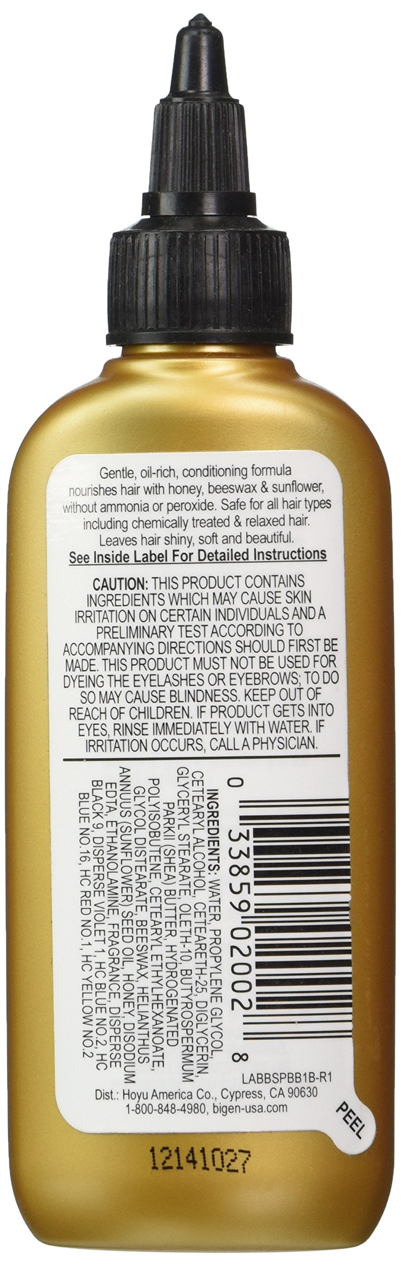 Semi Permanent Hair Color, Bluest Black, 3.0 Ounce (BSPBB1)