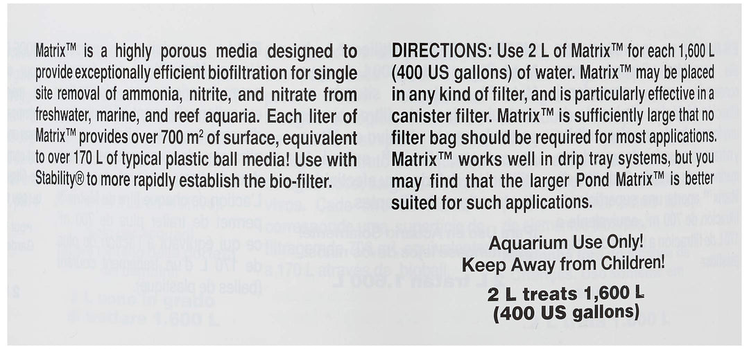 Matrix, 2 L / 67.6 oz.
