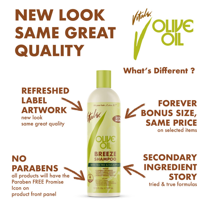 Vitale Olive Oil Hair Mayonnaise 30oz with Oat & Egg Protein and Vitamins - Good on Color & Thermal Treated Hair - for Dry & Damaged Scalp Men, Women & Kids -Moisturize and Condition