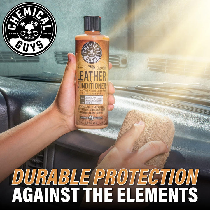 SPI_109_04 Leather Cleaner and Conditioner Complete Leather Care Kit for Use on Car Interiors, Leather Apparel, Furniture, Shoes, Boots, Bags & More (2 - 4 fl oz Bottles)