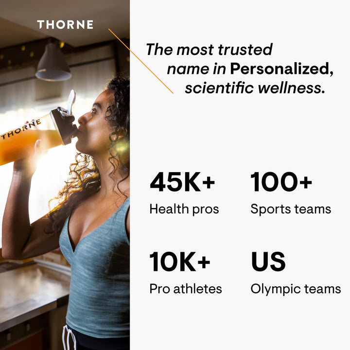 Thorne Magnesium Bisglycinate - Powdered Magnesium Formula - Supports Restful Sleep - NSF Certified for Sport - Gluten-Free - 6.5 Oz - 60 Servings