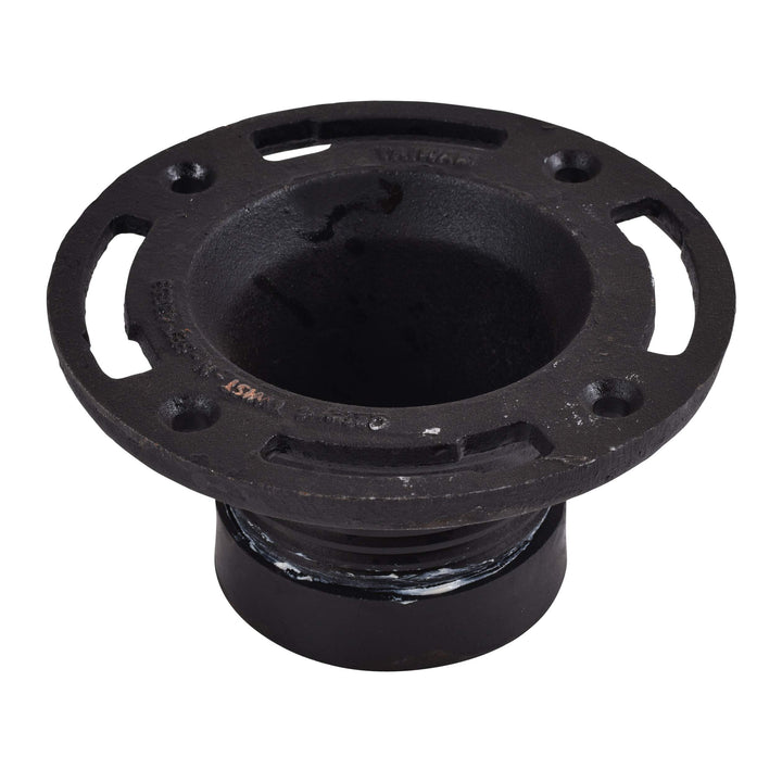 43653 Cast Iron Twist-N-Set Flange, 4-Inch