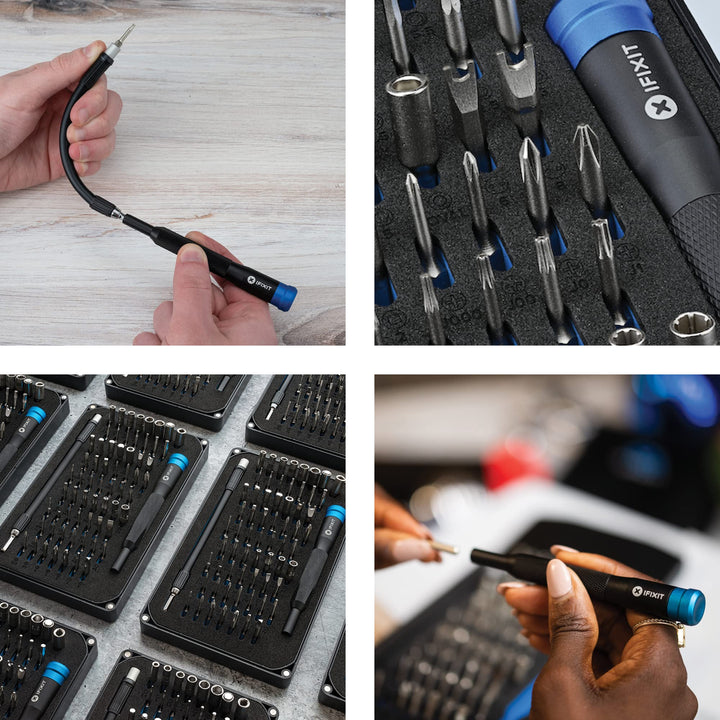 Mako Driver Kit - 64 Precision Bit Set for Electronics Repair