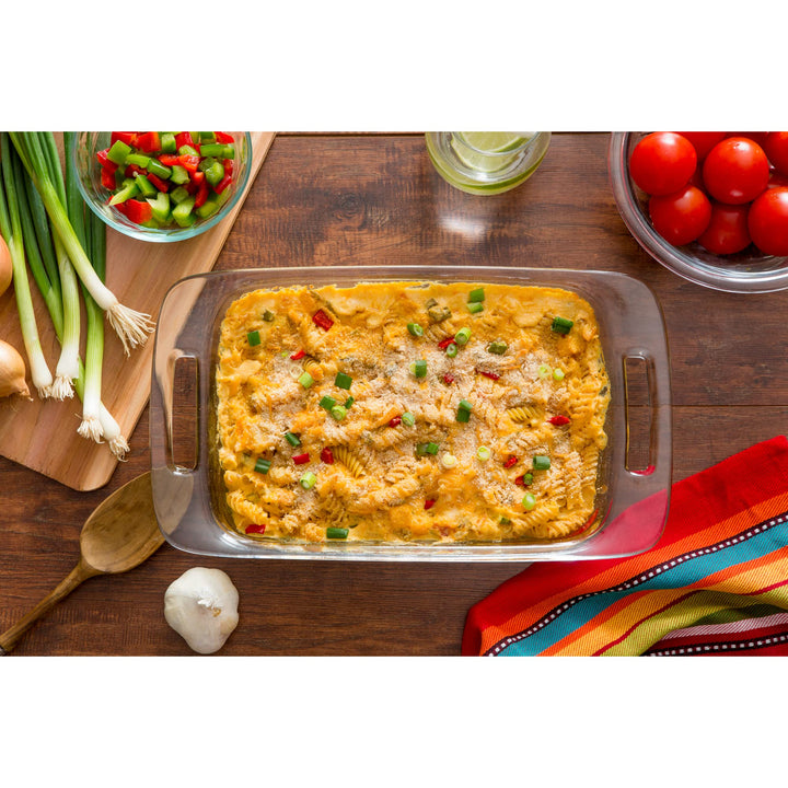 Easy Grab 2-Quart Oblong Glass Bakeware Dish