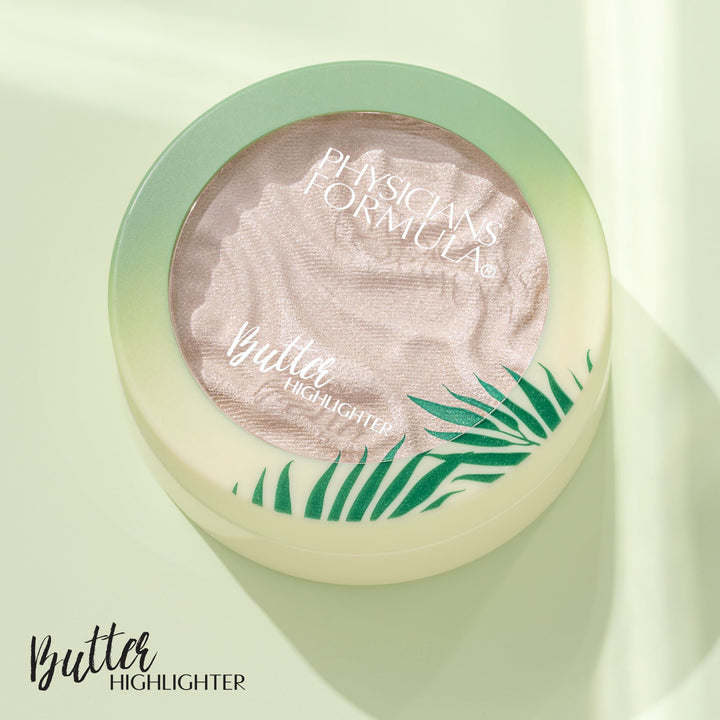 Murumuru Butter Highlighter Makeup Face Powder Make Up, Champagne, Dermatologist Approved,