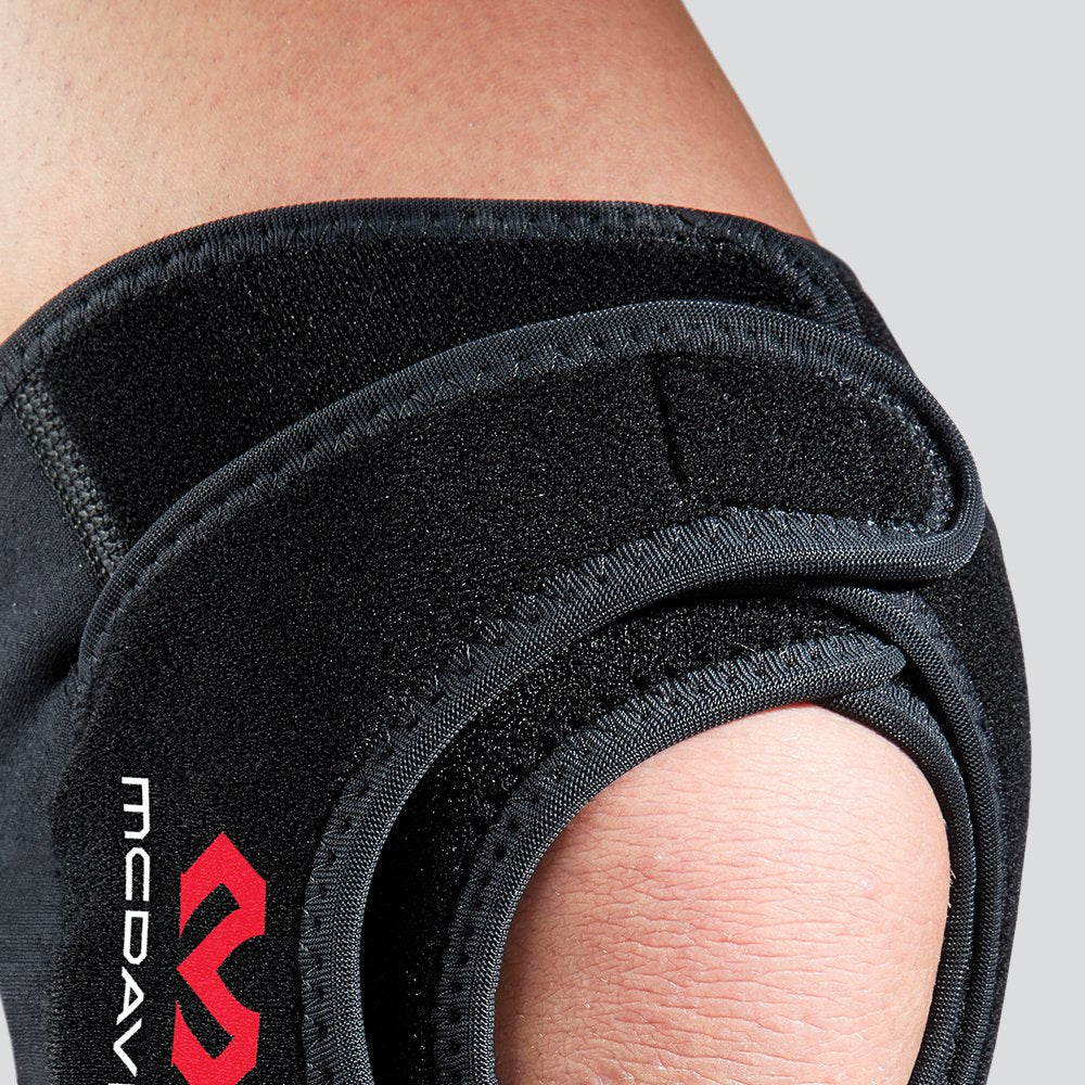 Knee Support Wrap, Knee Pain Relief from Jumpers Knee, Runners Knee, Patella Support, Tendon Support, Cartilage Meniscus Injuries, Adjustable for Men & Women, Sold as Single Unit (1)